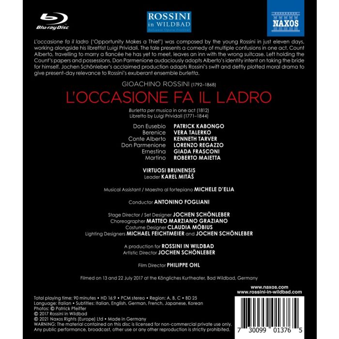 Rossini: L’occasione fa il ladro - slide-1