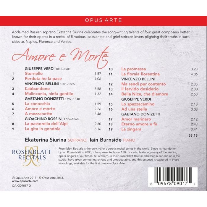 Amore e Morte - Verdi, Bellini, Donizetti, Rossini - slide-1