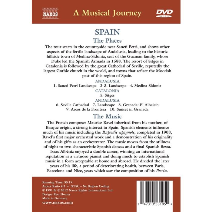 Musical Journey: Spain - Andalusia, Sitges, Seville, Granada - slide-1