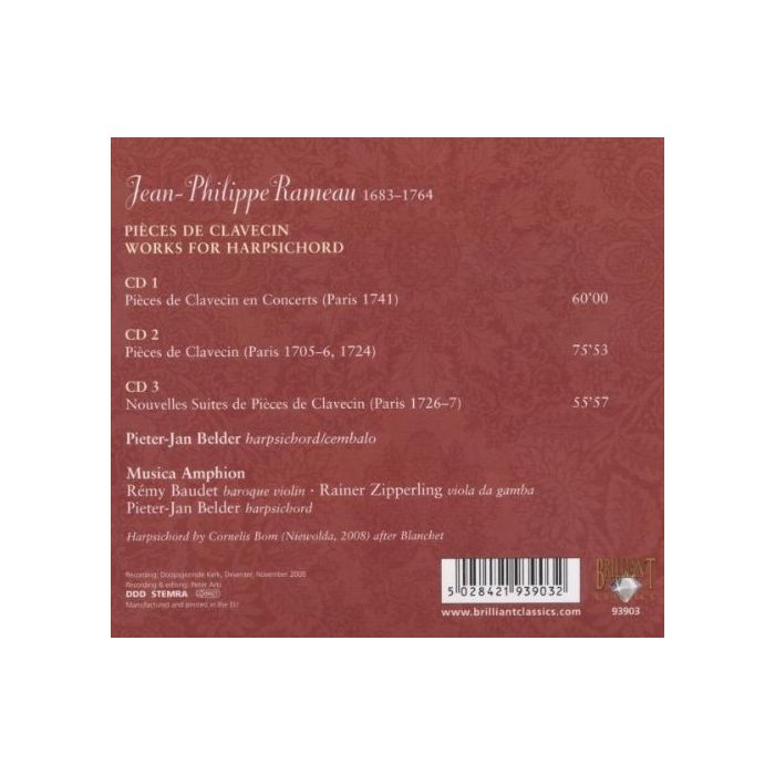 Rameau: Complete Works for Harpsichord - slide-1