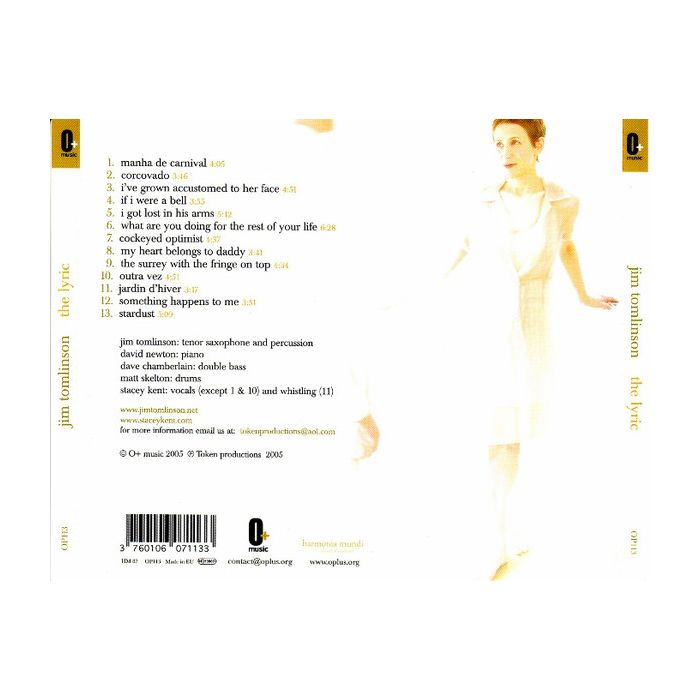 Jim Tomlinson Featuring Stacey Kent ‎– The Lyric - slide-1