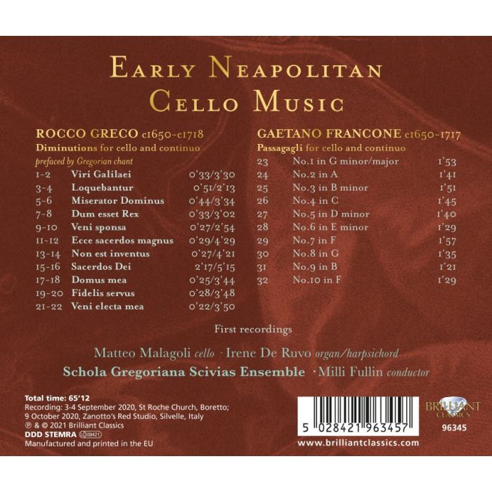 Early Neapolitan Cello Music - slide-1