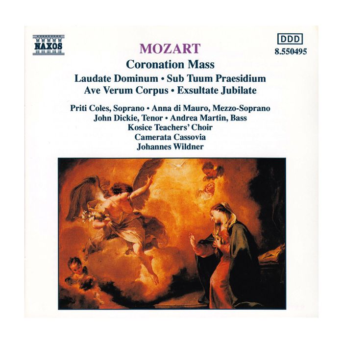 Mozart: Mass No. 16, 'Coronation Mass' / Exsultate, jubilate / Ave Verum Corpus