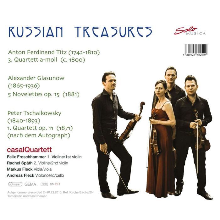 Russian Treasures – Quartets - slide-1