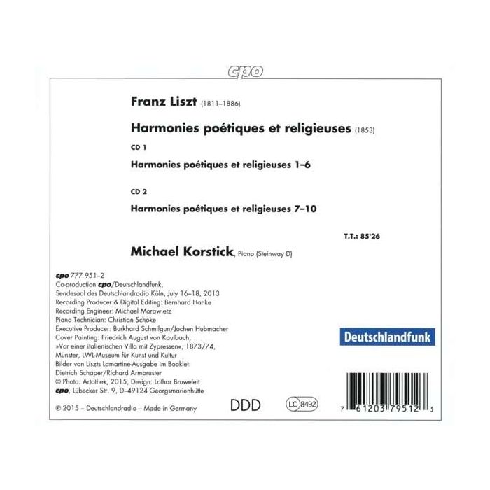 Liszt: Harmonies poétiques et religieuses - slide-1
