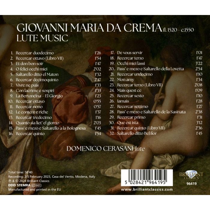 Da Crema: Lute Music - slide-1