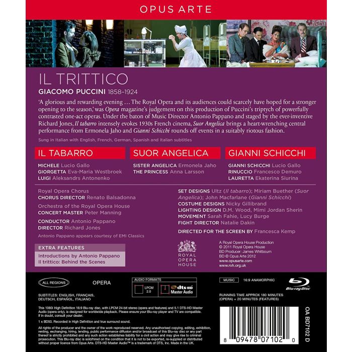 Puccini: Il Trittico / Royal Opera House  - slide-1