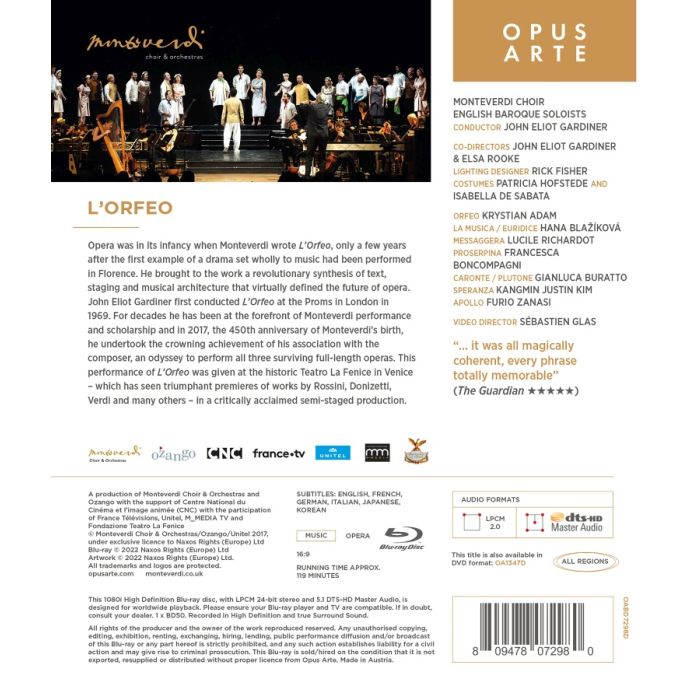 Monteverdi: L´Orfeo - slide-1