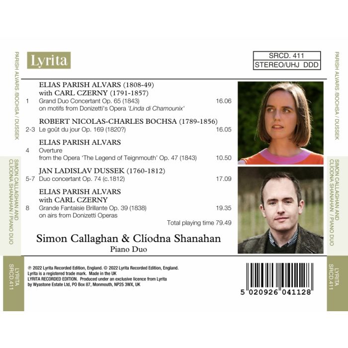 Parish Alvars: Music for Two Pianos - slide-1