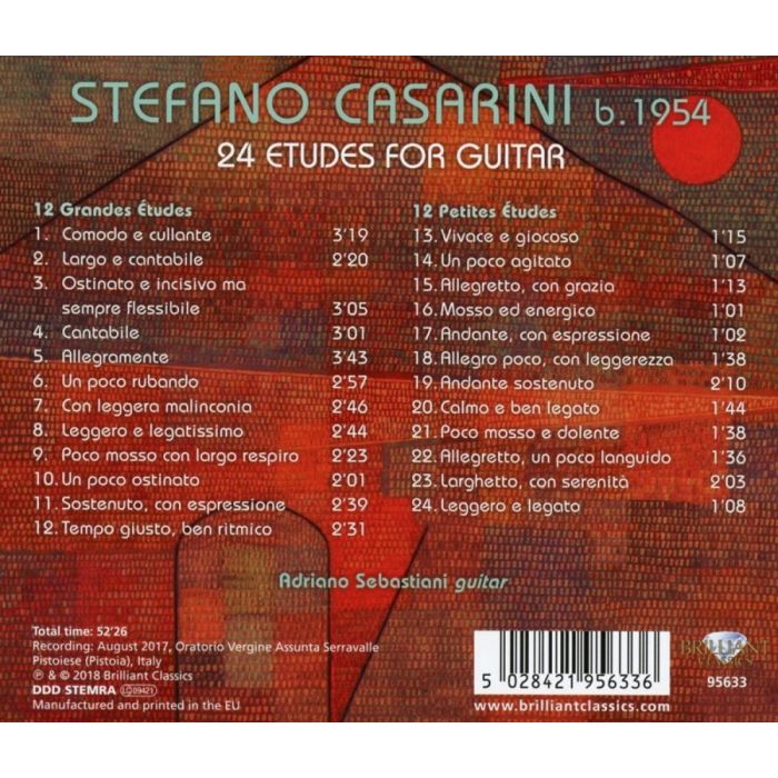 Casarini: 24 Etudes for Guitar - slide-1