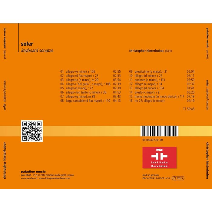 Soler: 16 Keyboard Sonatas - slide-1