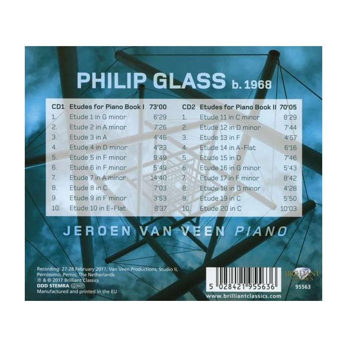 Glass: Complete Piano Etudes - slide-1