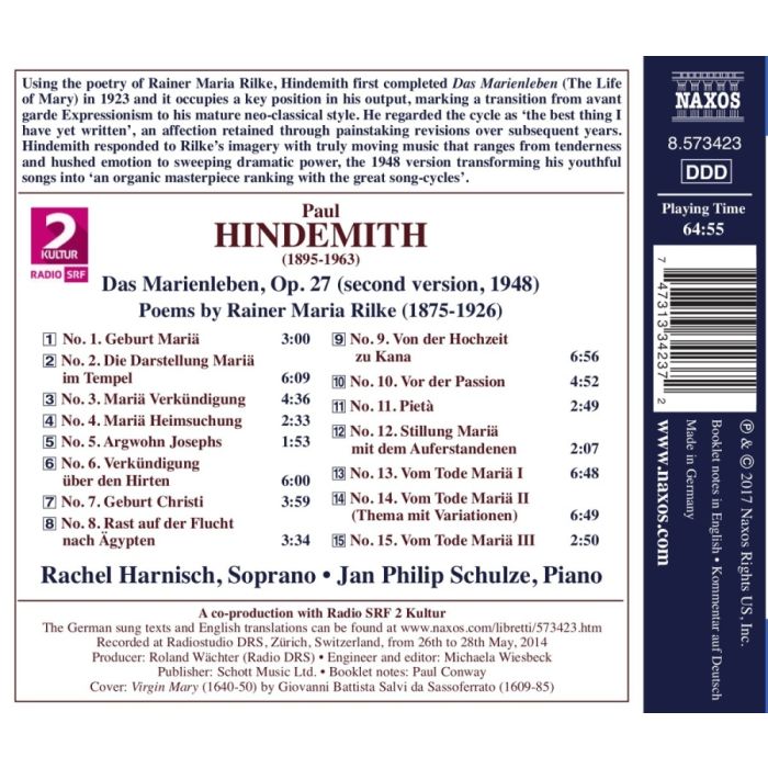 Hindemith: Das Marienleben - slide-1