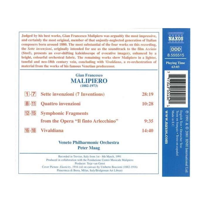 MALIPIERO: Il finto Arlecchino, Vivaldia - slide-1