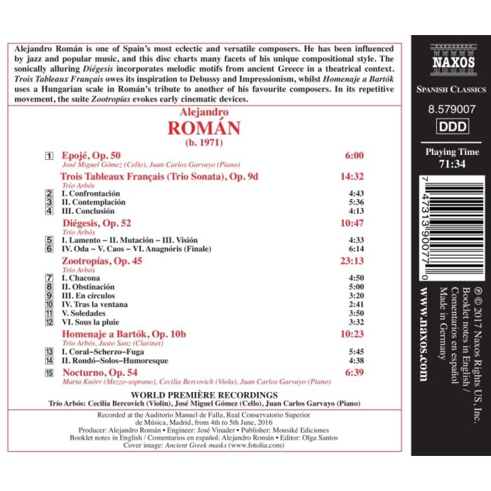 Román: Chamber Music - slide-1