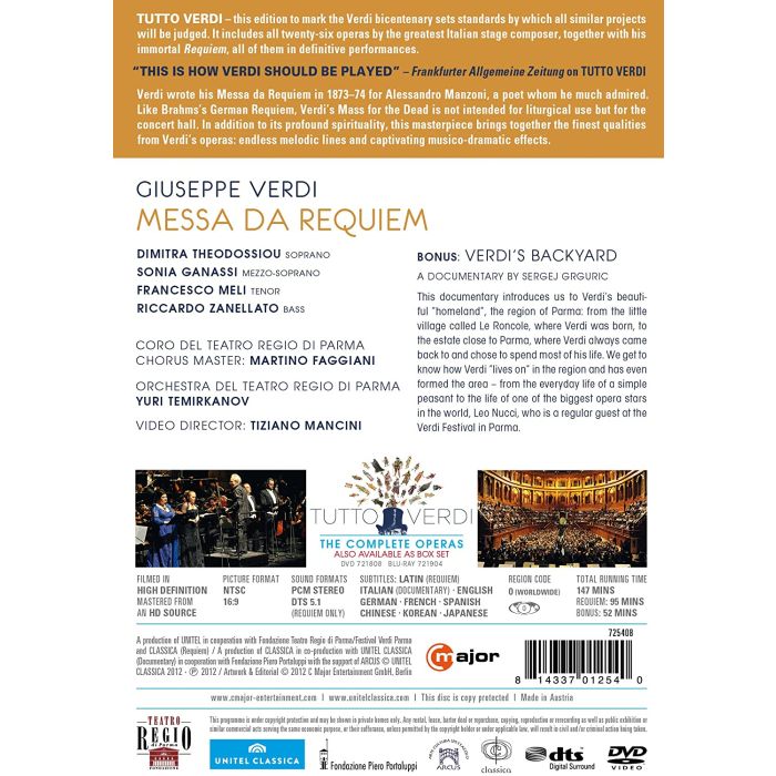 Verdi: Messa da Requiem / Tutto Verdi - slide-1
