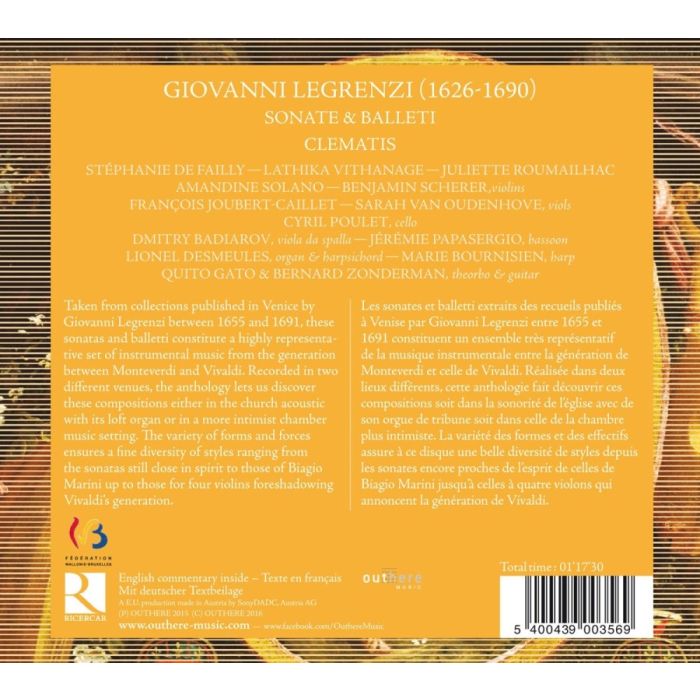 Legrenzi: Sonate & Balletti - slide-1