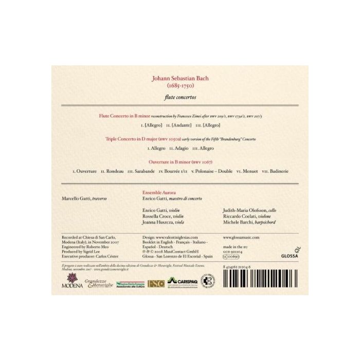 Bach: Flute Concertos - slide-1