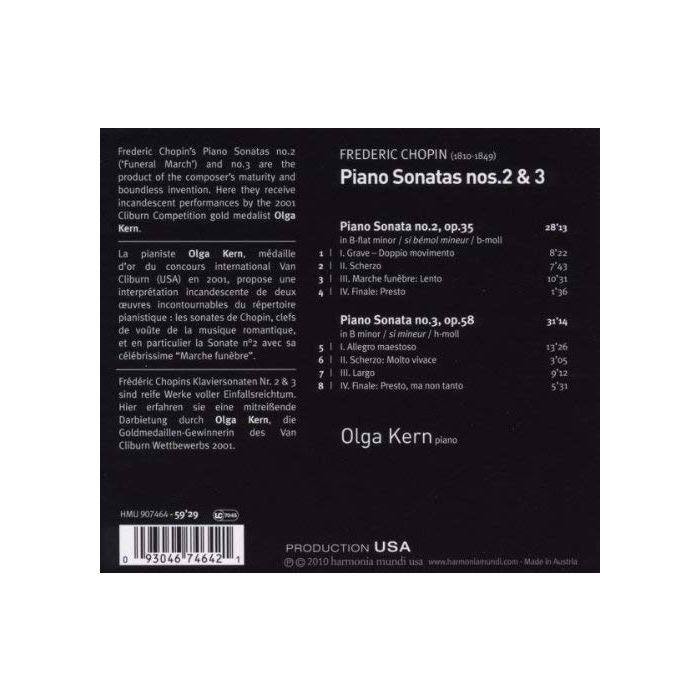 Chopin: Piano Sonatas nos. 2 & 3 - slide-1