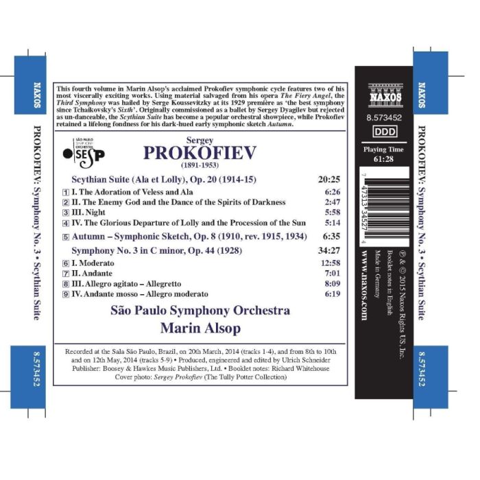 Prokofiev: Symphony No. 3, Scythian Suite, Autumn - slide-1