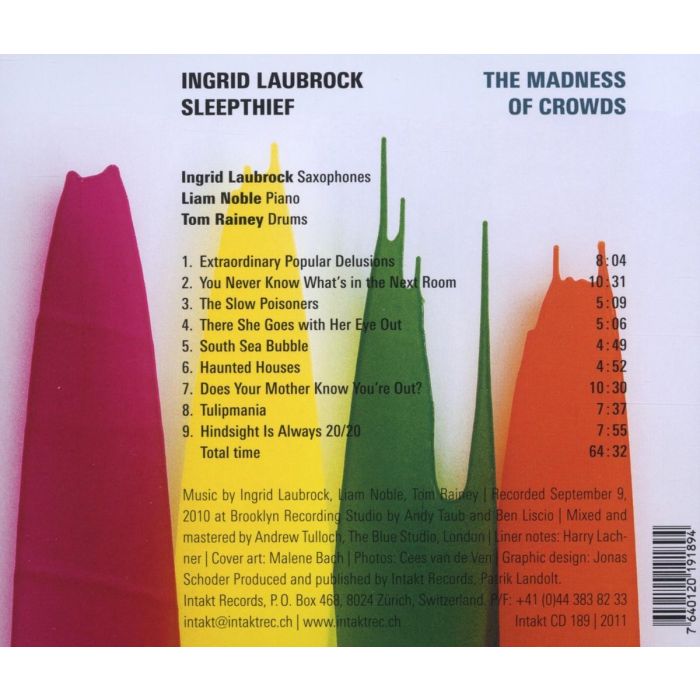 Ingrid Laubrock Sleepthief : The Madness of Crowds - slide-1
