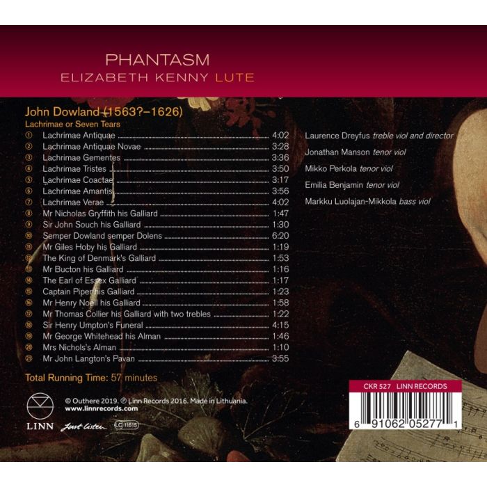 Dowland: Lachrimae or Seven Tears - slide-1