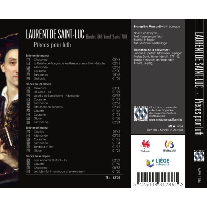Saint-Luc: Pièces pour luth - slide-1
