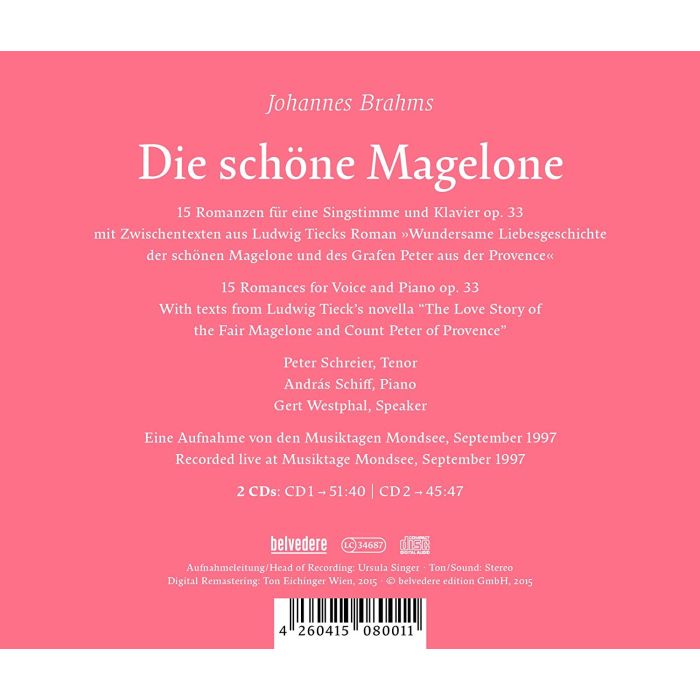 Brahms: Die schöne Magelone - slide-1