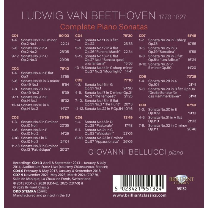 Beethoven: Complete Piano Sonatas  - slide-1