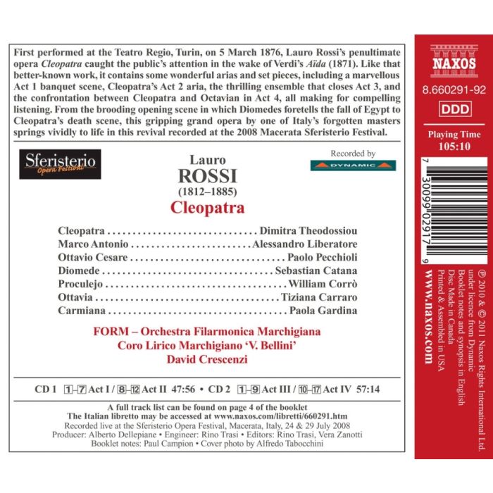 Rossi: Cleopatra - slide-1
