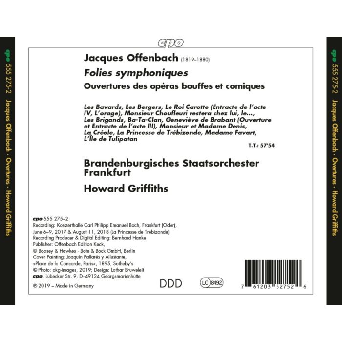 Offenbach: Folies symphoniques - Ouvertures - slide-1