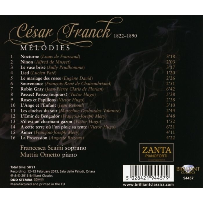 FRANCK: Melodies - slide-1