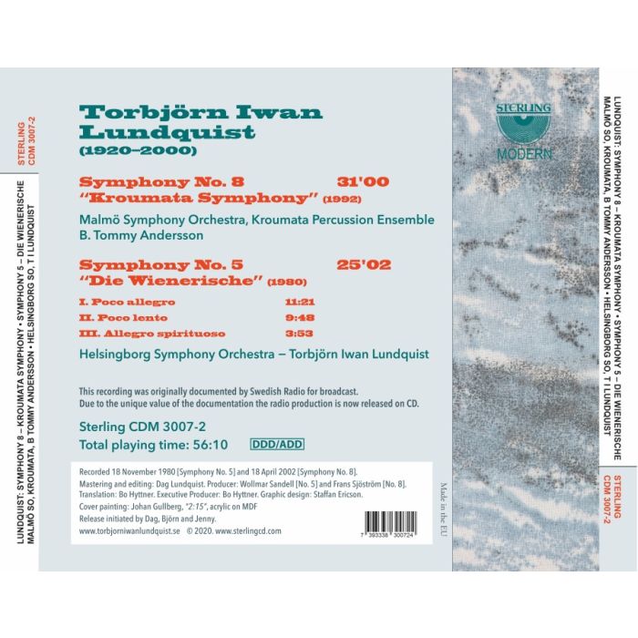 Lundquist: Symphonies Nos. 8 & 5 - slide-1