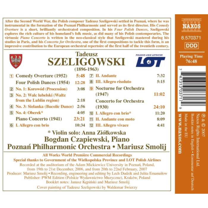 SZELIGOWSKI: Concerto for Orchestra - slide-1