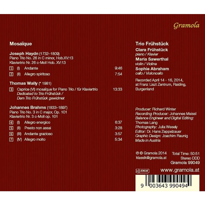 Haydn Wally Brahms: Piano Trios - slide-1