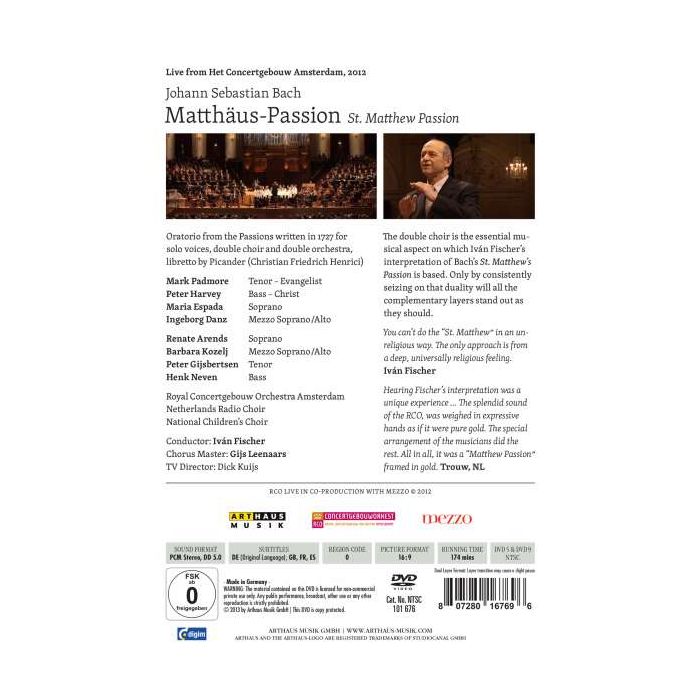 Bach: St. Matthew Passion BWV 244 - slide-1