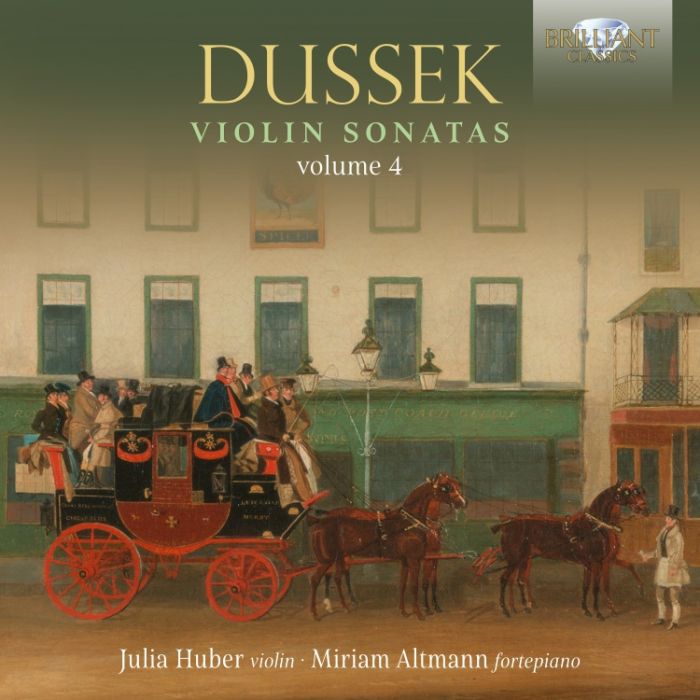 Dussek: Violin Sonatas Vol. 4