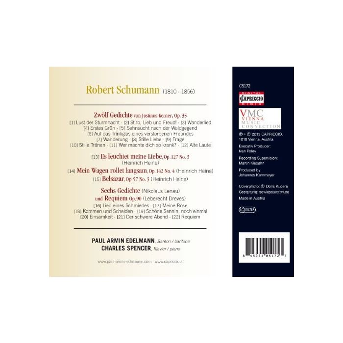 Schumann: Ausgewahlte Lieder - slide-1