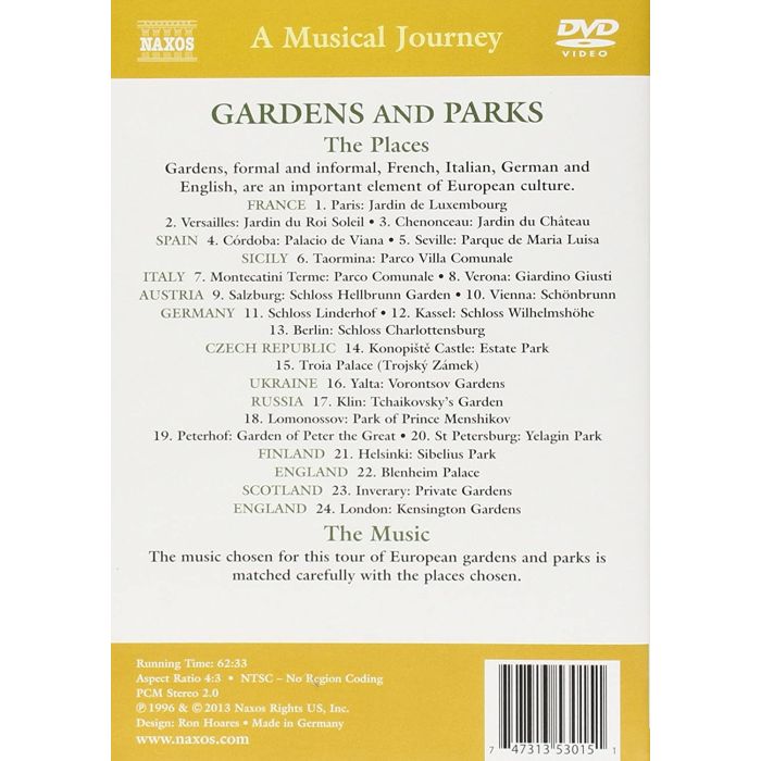 Musical Journey: Gardens and Parks of Europe - slide-1