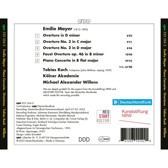 Mayer: Piano Concerto; Overtures - slide-1
