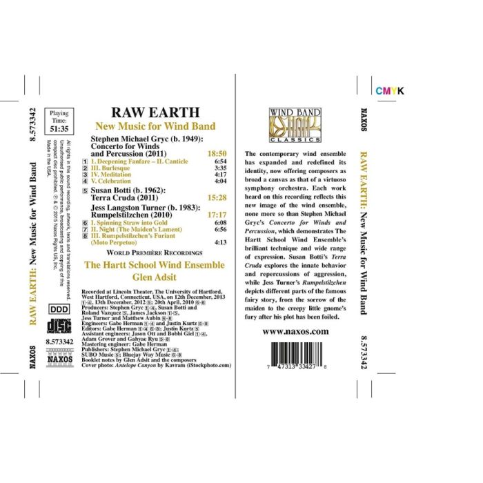 Raw Earth - New Music for Wind Band - slide-1