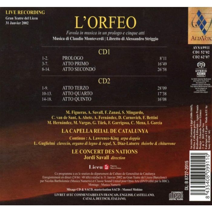 Monteverdi: L’Orfeo - slide-1