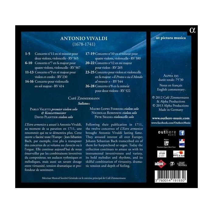 VIVALDI: Estro Armonico - Libro secondo - slide-1