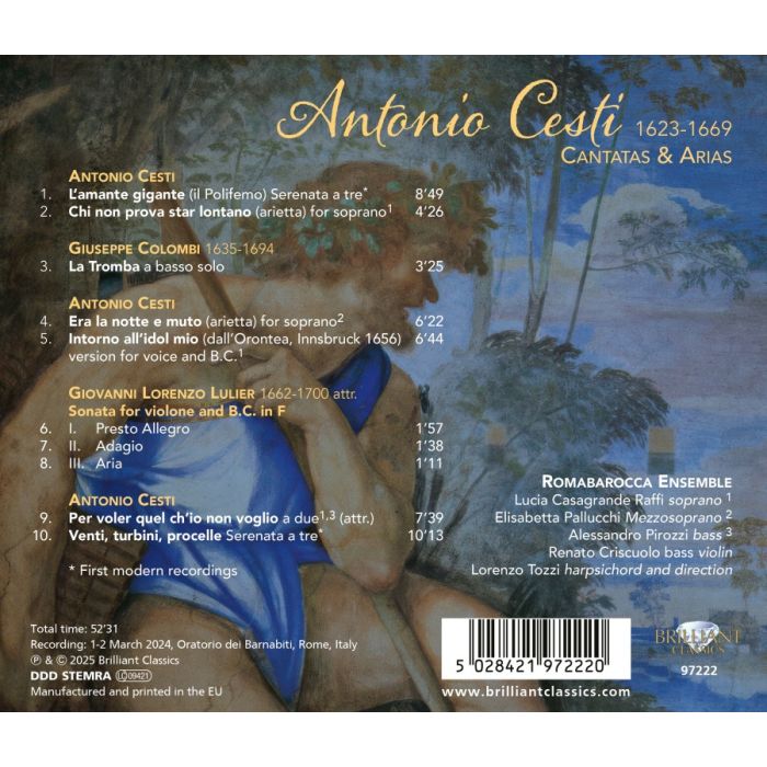 Cesti: Cantatas & Arias - slide-1
