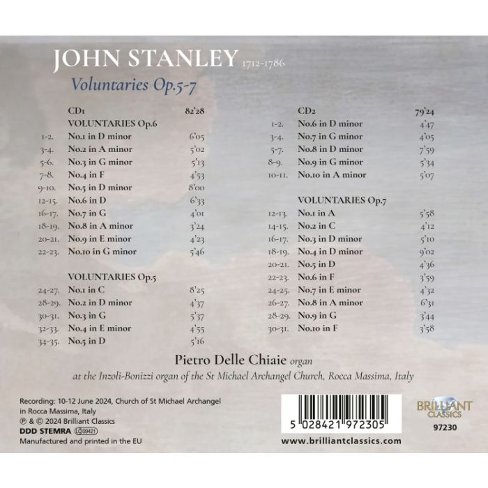Stanley: Voluntaries Op. 5-7 - slide-1