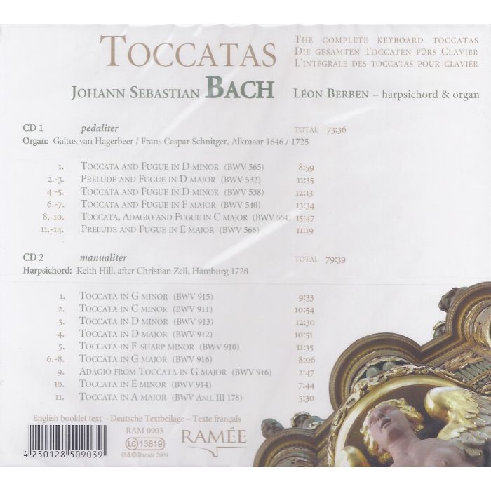 Bach: The Complete Keyboard Toccatas - slide-1