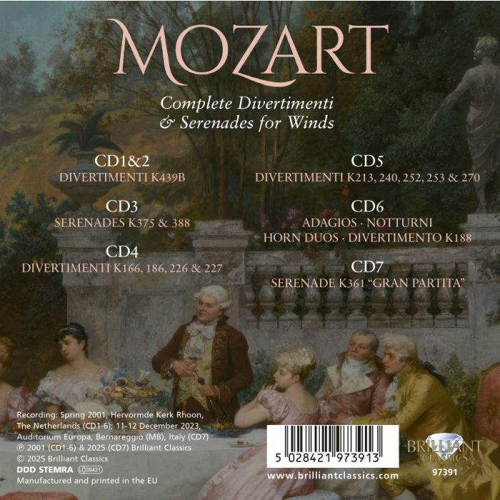 Mozart: Complete Divertimenti & Serenades for Winds - slide-2