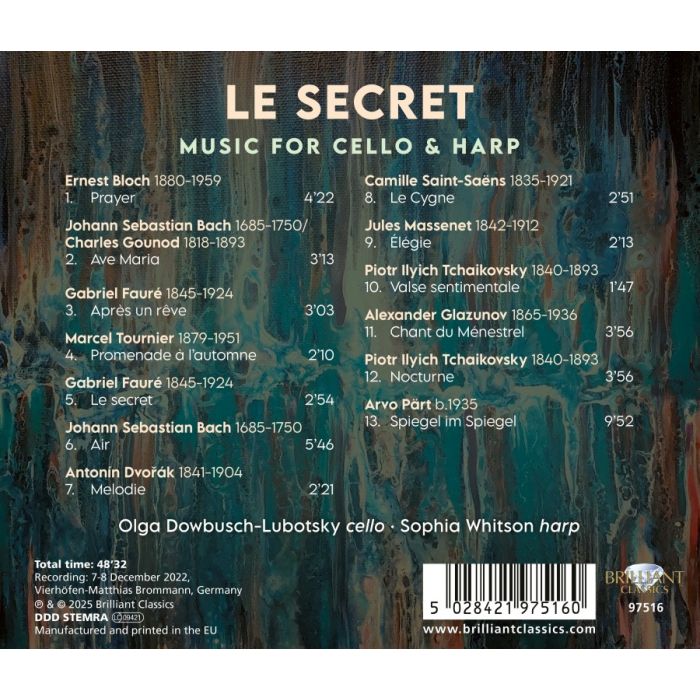 Le Secret - Music for Cello & Harp - slide-1