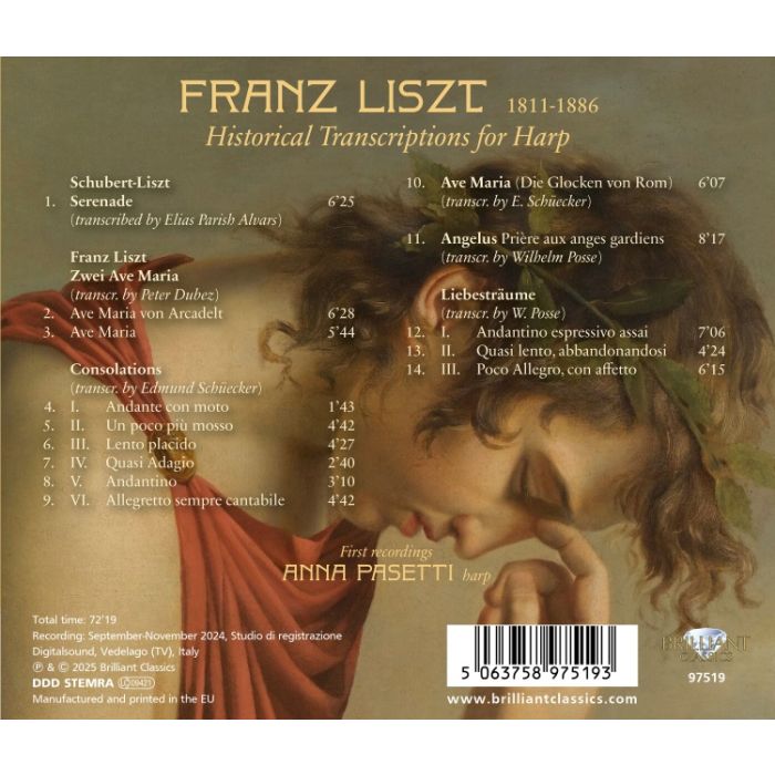 Liszt: Historical Transcriptions for Harp - slide-1