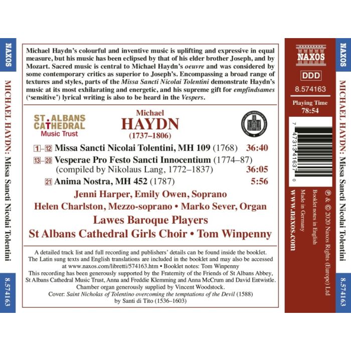 Michael Haydn: Missa Sancti Nicolai Tolentini - slide-1